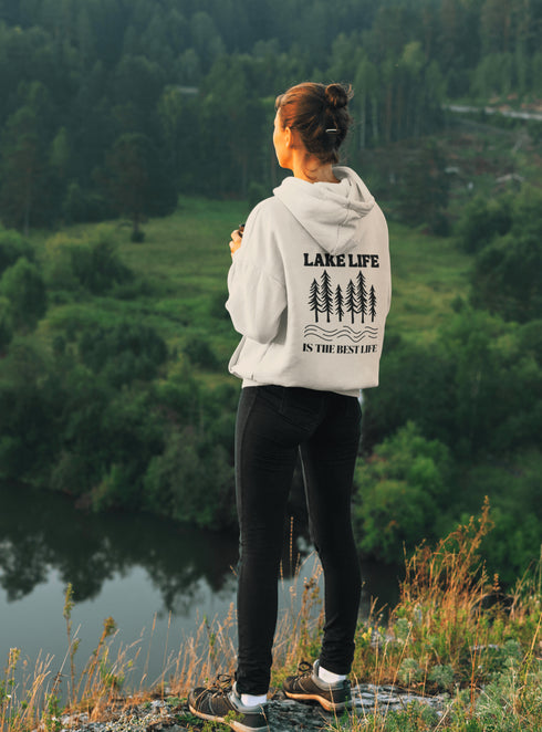 C & Win Sports Lake Life Is The Best Life Hoodie - C & Win Sports